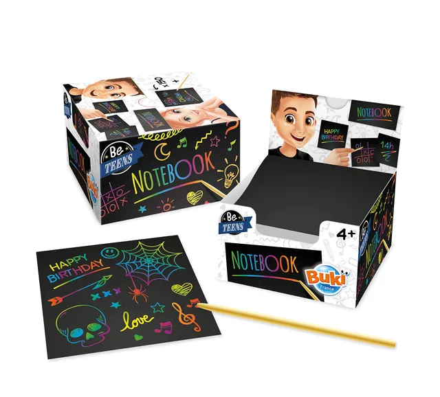 buki-nb001-scratch-notebook-bloc-gratter-150-feuilles image 1